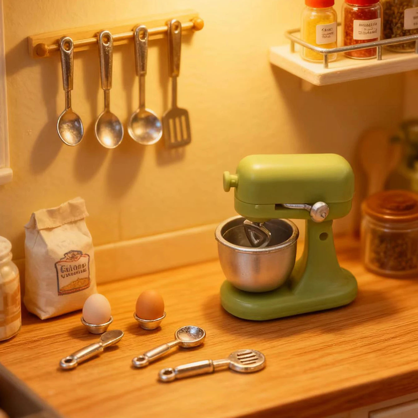 Miniature Kitchen Blender Set