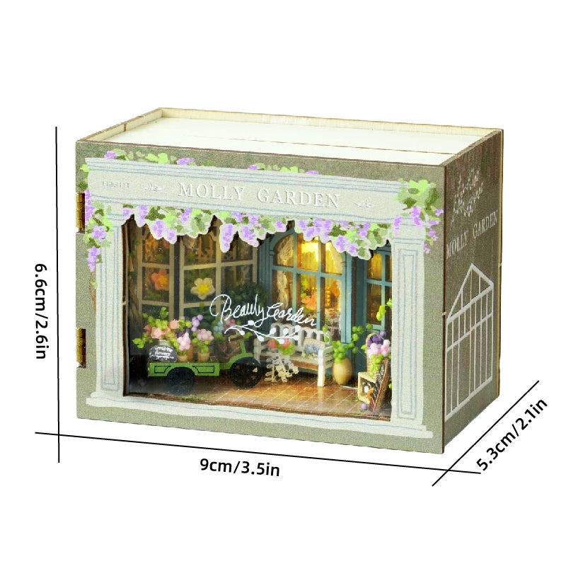 Miniature DIY 3D Puzzle Small House