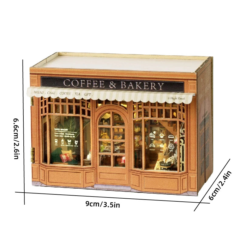 Miniature DIY 3D Puzzle Small House