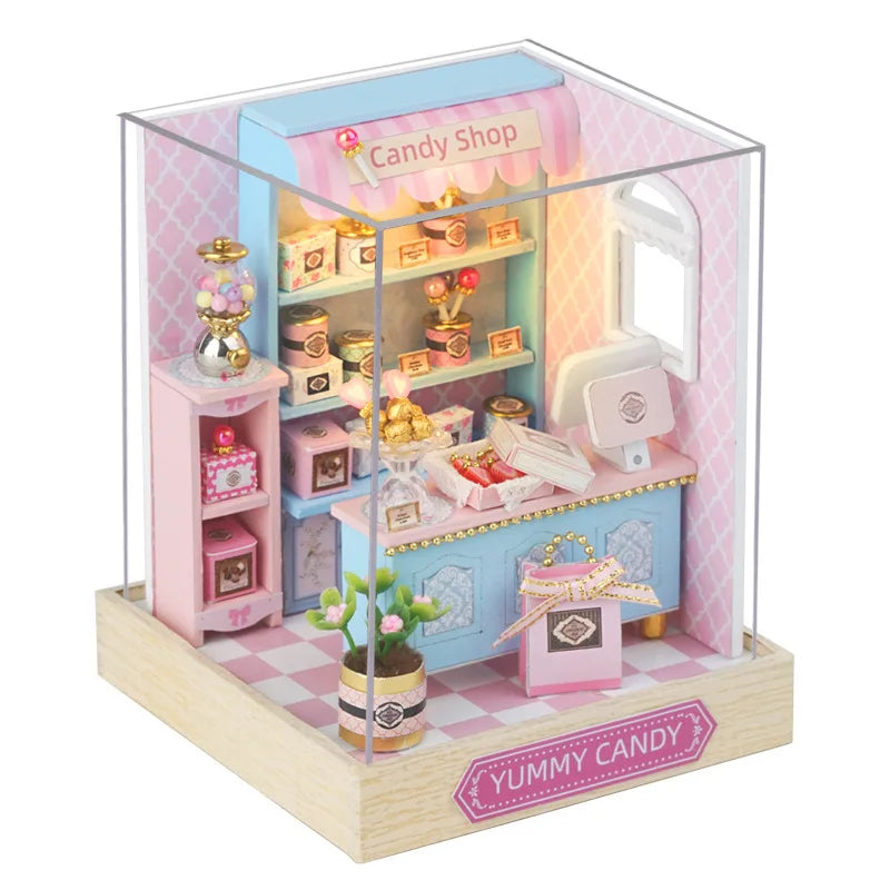 Miniature DIY Small House Kit