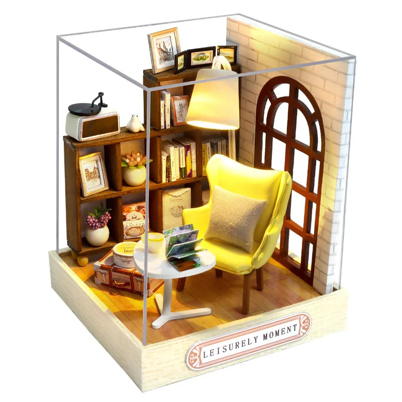 Miniature DIY Small House Kit