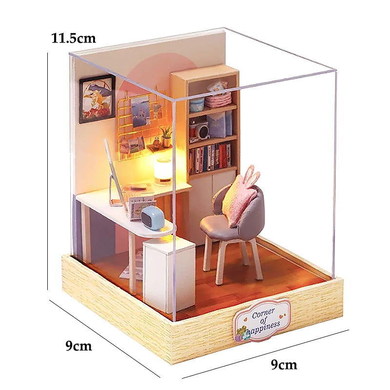 Miniature DIY 3D Puzzle Small House