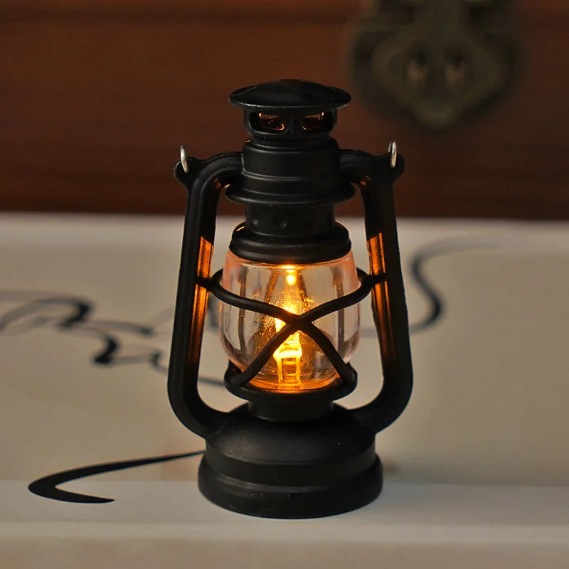 Miniature LED Retro Lantern