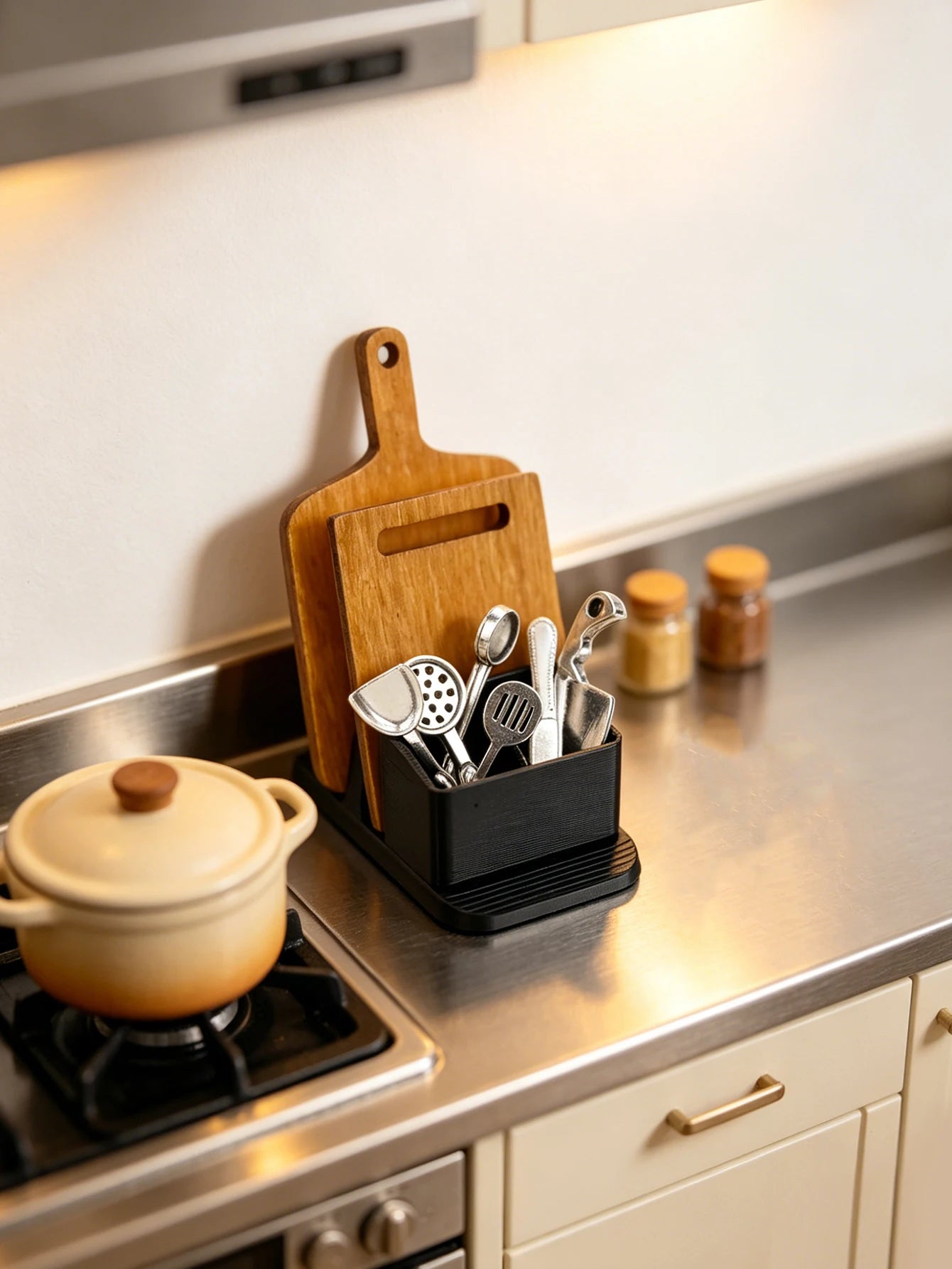 Miniature Kitchenware Storage Set