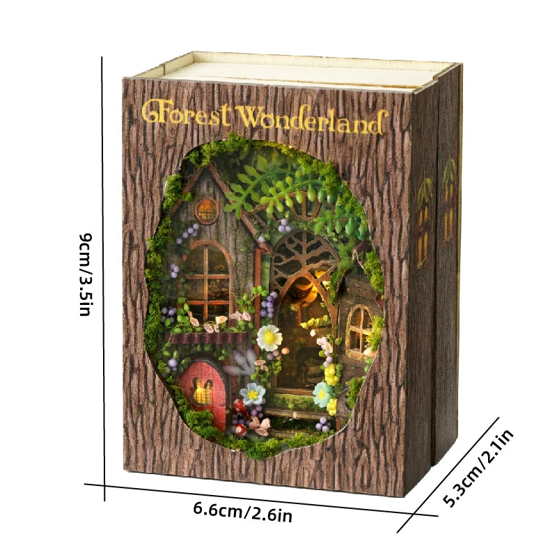 Miniature DIY 3D Puzzle Small House